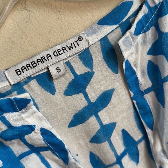 Barbara Gerwit Cotton Tunic Top S - Picture 9 of 9